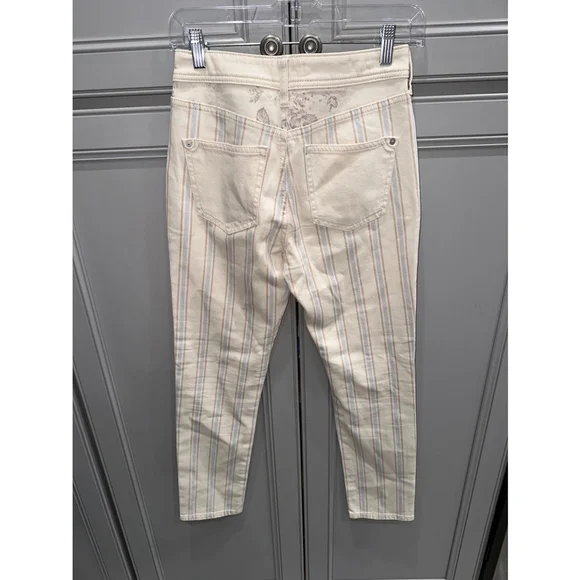 Pilcro & The Letterpress Fleur High-Rise size 25 Slim Boyfriend Jeans - Picture 8 of 12